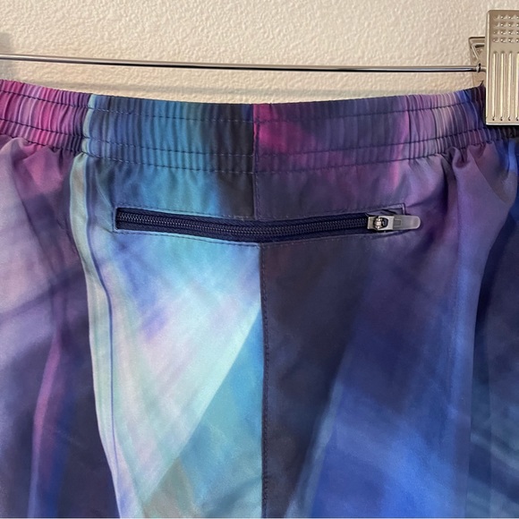 Nike Tempo Running Shorts Galaxy Watercolor Lined. Size Small - Picture 4 of 10